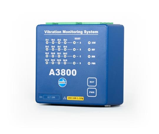 A3800 online system for vibration diagnostics
