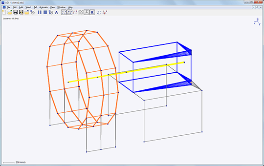 Animated Deflection Shapes vibration diagnostics software