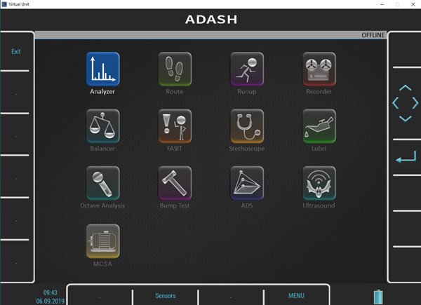 Virtual Unit display